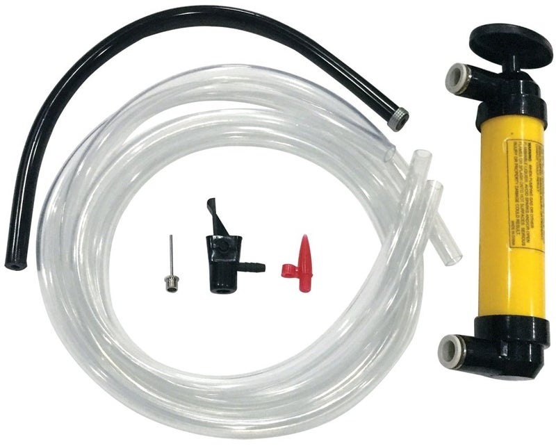 LUMAX طقم مضخة نقل يدوي متعددة الأغراض Lumax LX-1345، سهلة الاستخدام، مضخة متعددة الاستخدامات؛ تعمل على نقل السوائل، والشفط، وضخ الهواء. مثالية للاستخدام من قبل الحرفيين، والسيارات، والبحرية، والزراعة. - Image 1